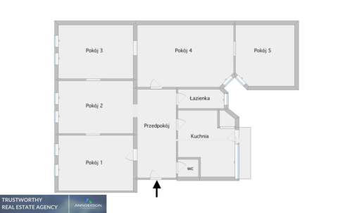 Mieszkanie w kamienicy w centrum Krakowa