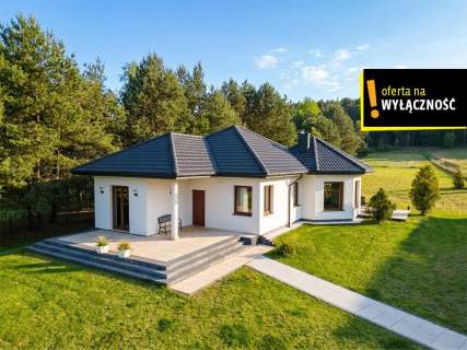 Parterowy dom premium 2 tarasy dom gościnny
