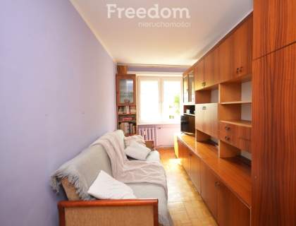 3 pokojowe mieszkanie 48 m2 ul. Wyzwolenia balkon