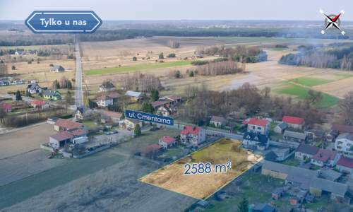 Działka w spokojnej okolicy Mstowa