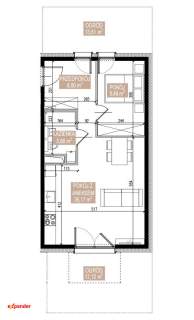 Atrakcyjny apartament 2-pokojowy z ogródkiem Krzyki Gaj