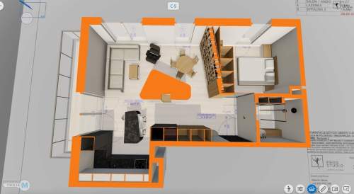 Apartament 2 pokoje w samym centrum