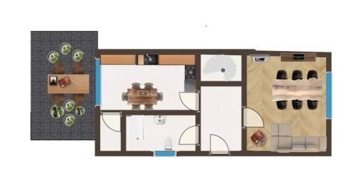 Połowa domu po remoncie dodatkowa działka 400m2