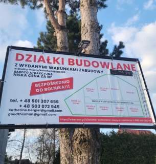 OKAZJA/TANIO-Działki od 1070 do 1750m2 w pobliżu m.Kołobrzeg