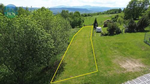 Działka budowlana na sprzedaż, 580 m2, Żywiec