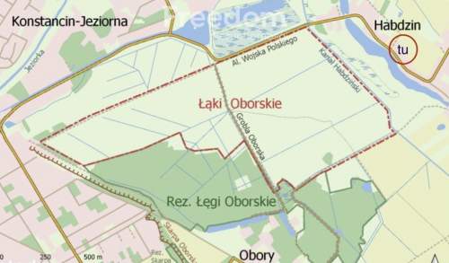 Działka budowlana Konstancin Jez. - Habdzin 1922m2