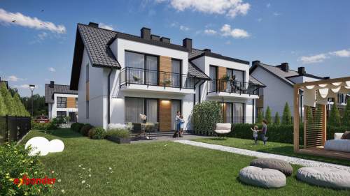 Nowoczesne mieszkania ogródek lub balkon 2 m.p.