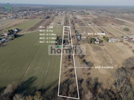 Działka budowlana 1000m2 - objęta MPZP