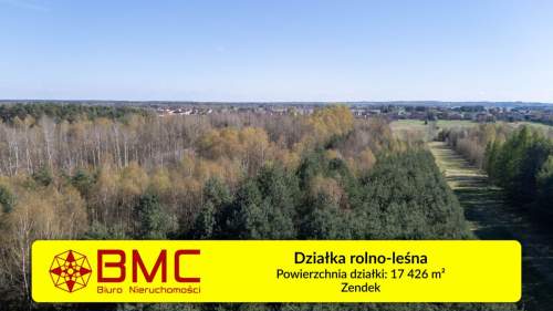 Działka rolno-leśna Zendek