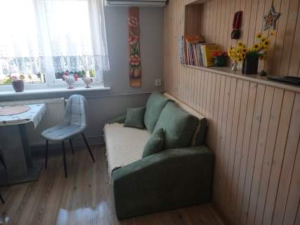 Jasne mieszkanie nad morzem 42m2, balkon, klimatyzacja