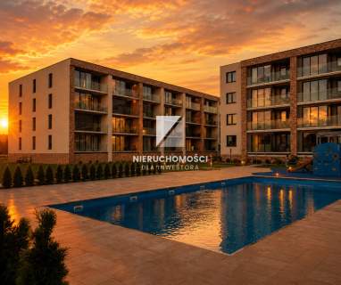 Apartament inwestycyjny 48 mkw z basenem Kołobrzeg