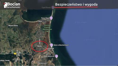 Uzbrojona, płaska działka budowlana- Mosty 