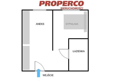 Kawalerka 27m2 w centrum Kielc, ul.Równa
