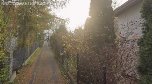 Bielany, 701 m2, WZ na dwa domu wolnostojące