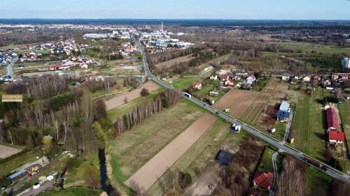 Działka 3697 m2 z pozw. na bud. handlowy