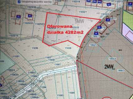 Działka budowlana na sprzedaż, 4282 m2, Wadowice