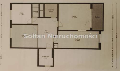 Mieszkanie na sprzedaż, 63,2 m2, Warszawa