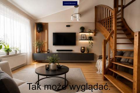 Czteropokojowe mieszkanie z dwoma balkonami
