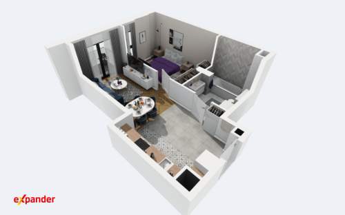 2 pokoje 41 m balkon idealne dla pary