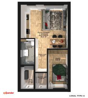 4 pok. Gotowe do wprowadzenia. OGRÓD 110m, balkon