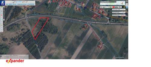 DZIAŁKA W CIĄGU DK 10 POW. 0,7500 HA 