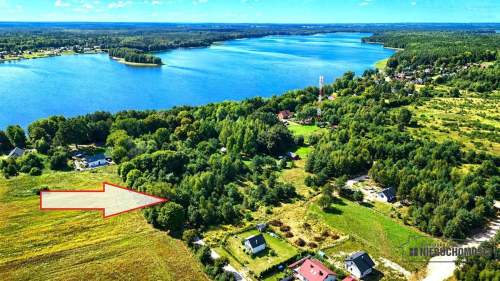 200 m OD JEZIORA PILE - DZIAŁKA BUDOWLANA - DĄBROW