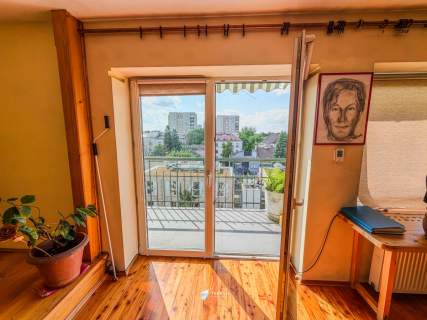 Klimatyczne mieszkanie w centrum Krakowa/Balkon