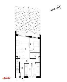Duże mieszkanie z ogródkiem 80m2