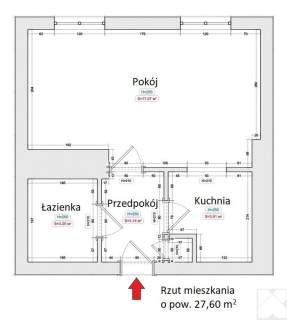 Kawalerka na Zasaniu ul. Kosynierów