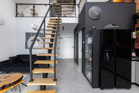 Dom energooszczędny w stylu loft 