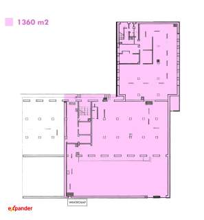 Lokal handlowo - usługowy z magazynem, Okulickiego, parter, 1360m2