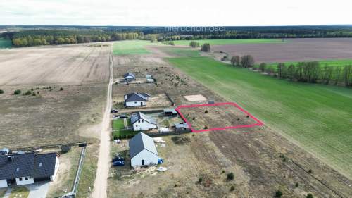 Działka w Dolniku 1385 m przy lesie i jeziorach