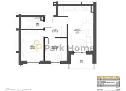 Mieszkanie 3pokoje- 54 m balkon nowe budownictwo