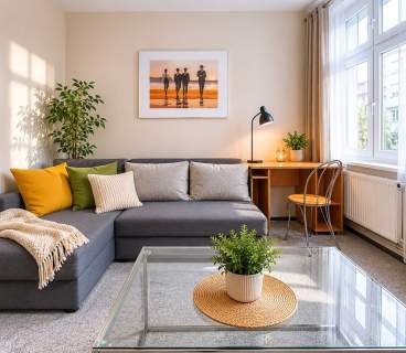 2-pokojowe mieszkanie w centrum balkon parking