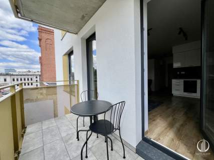 Nowoczesna kawalerka w apartamentowcu Piotrkowska