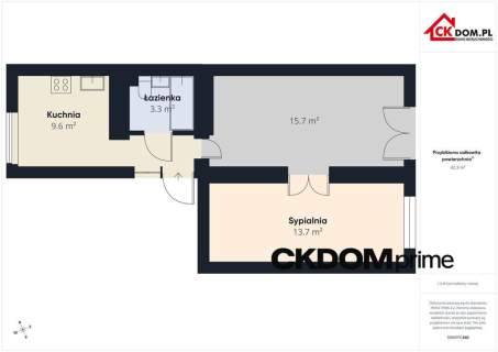 Kielce Centrum 2 pokoje 42,60 m2