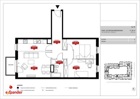 Nowe mieszkanie blisko centrum   72 m 