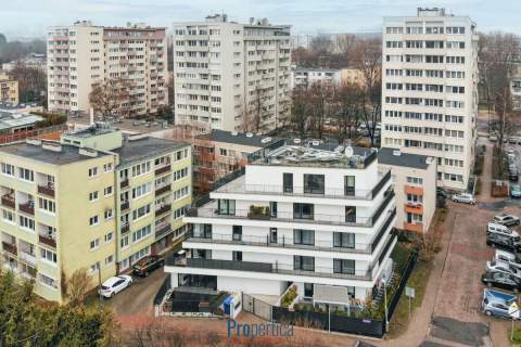 Nowoczesny i cichy apartament 2-pok. z tarasem