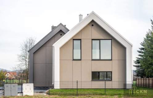 Nowoczesny dom w stanie deweloperskim 150 m od jeziora