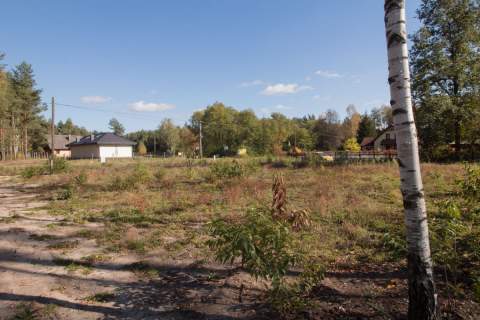 Działka budowlana z własnym stawem Kamińsko 3579m2