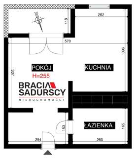 Kawalerka w zielonej okolicy 