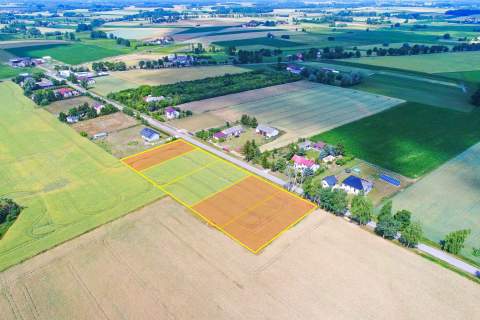 Działki budowlane w zielonej i spokojnej okolicy