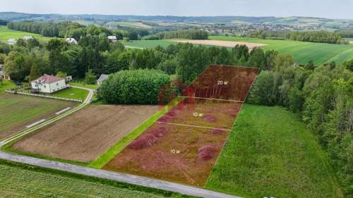 Widokowe działki pod lasem, 20 km od Rzeszowa