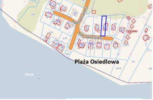 Na sprzedaż 1/2 domu w zabudowie bliźniaczej - 80 m od jeziora...