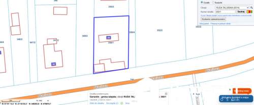 Ruda Talubska działka budowlana -624 m2