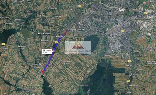 Działka budowlana Trojaczkowice, 7 km od Lublina