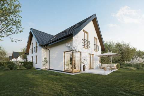 Dom bliźniaczy 127,7 m działka 509 m Brzezie