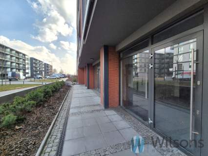Lokal w nowoczesnym apartamentowcu na Wilanowie
