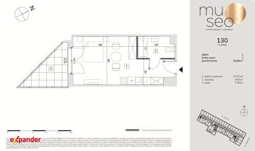 Apartament inwestycyjny w samym centrum
