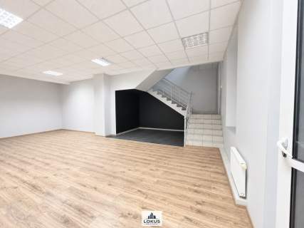 Lokal magazynowo-handlowy z rampą i biurem 115 m2